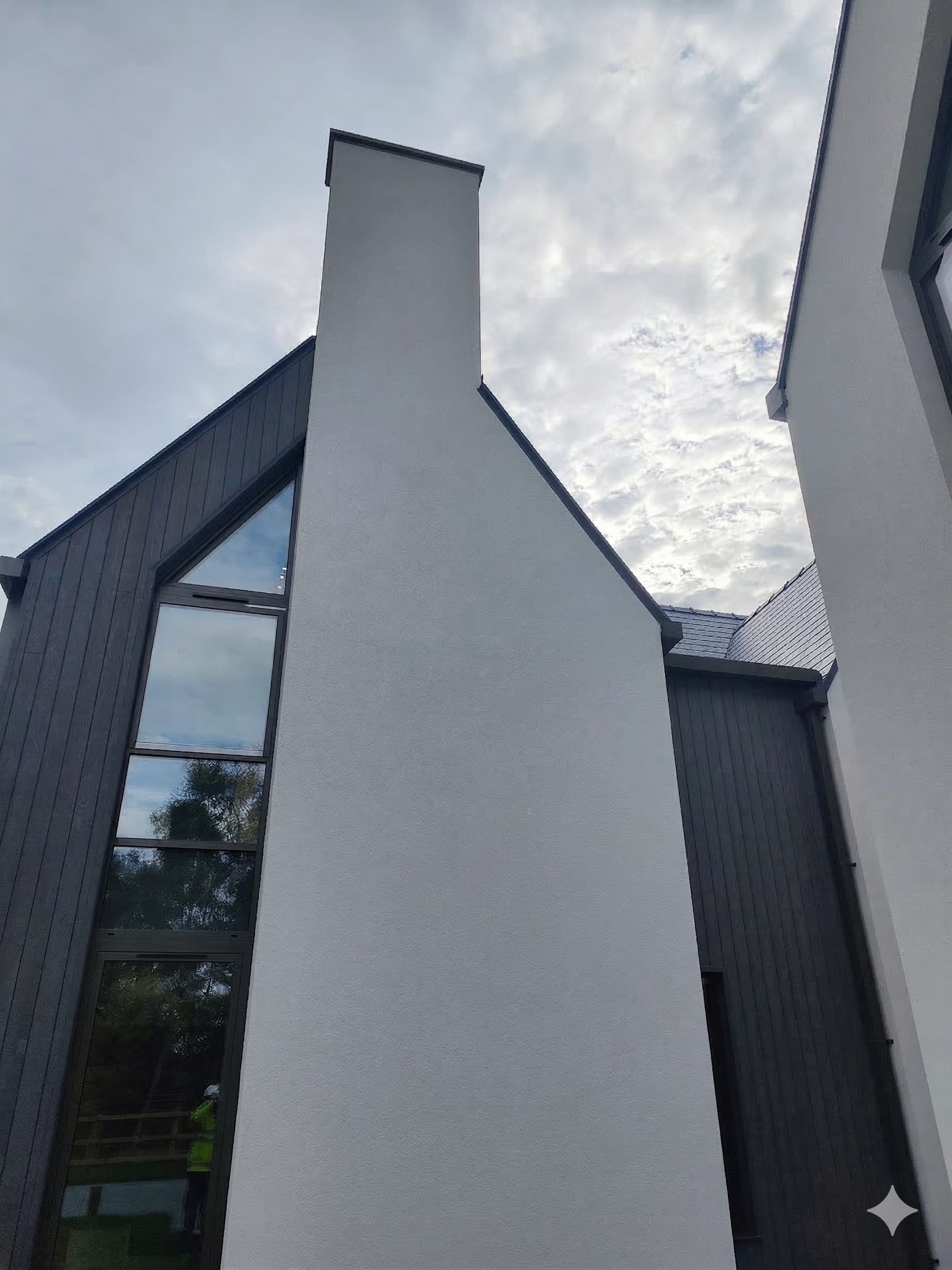 Quiet-luxury exterior and interior pairing